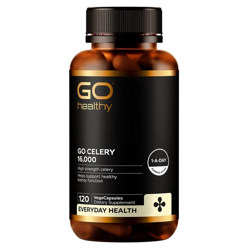 GO healthy celery 16000mg 120c  高之源 芹菜籽精华 120粒 16,000mg 【保质期2028/12】